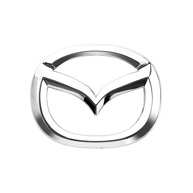 Mazda Steering Wheel Center Sticker – ABS Emblem for CX-4, CX-5, Atenza, Axela