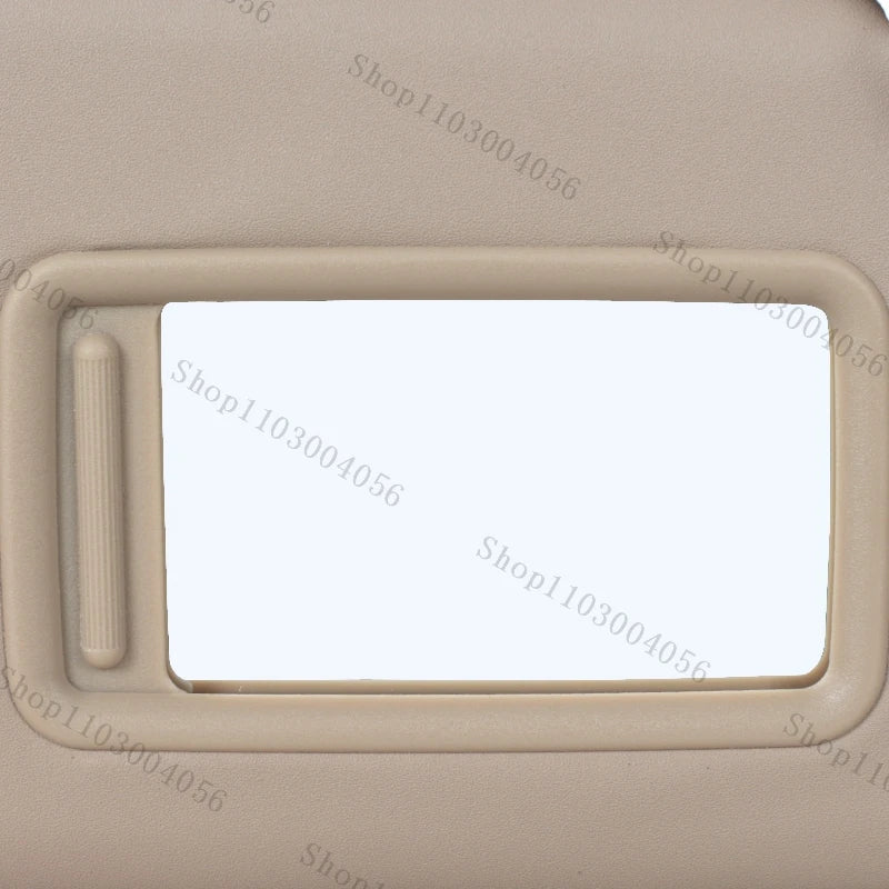 Car Sun Visor with Mirror For Toyota Highlander 2008 2009 2010 2012 2013 Grey Beige Sunvisor Cover 74320-48500-B0 7432048500E0