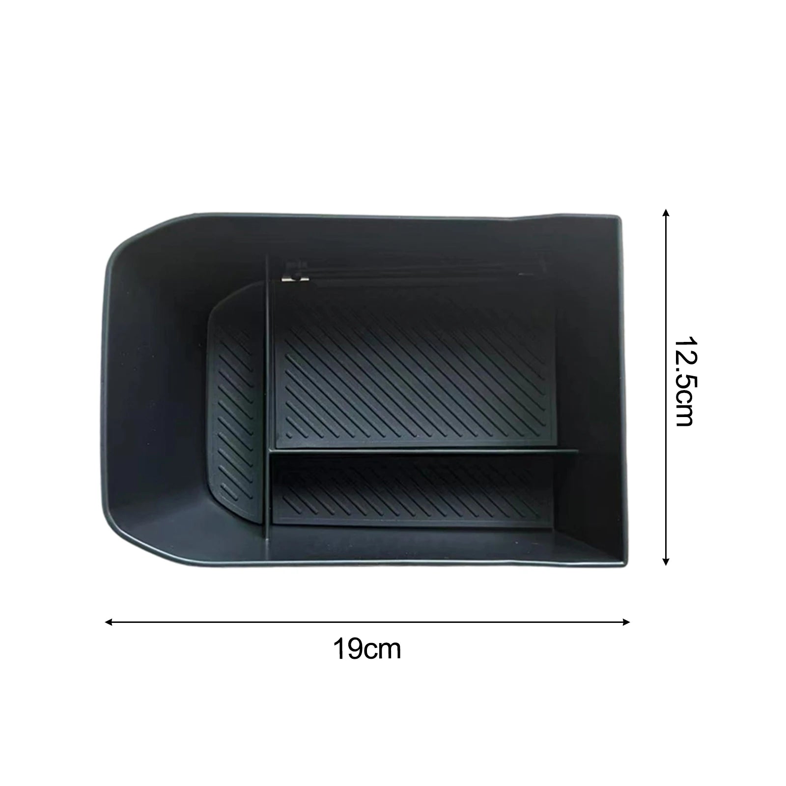 1 Pcs Car Central Console Armrest Front Storage Box Organizer Container Tray For Kia alternate view