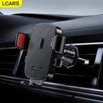 Lcars Mobile Phone Car Mount, Car Dashboard Air Vent Mount, In-Car Phone Holder with Navigation Support That Does Not Block the Line of Sight