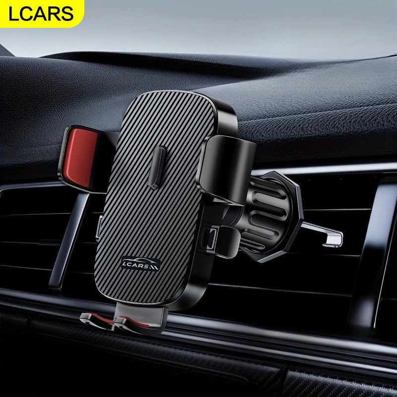 Lcars Mobile Phone Car Mount, Car Dashboard Air Vent Mount, In-Car Phone Holder with Navigation Support That Does Not Block the Line of Sight