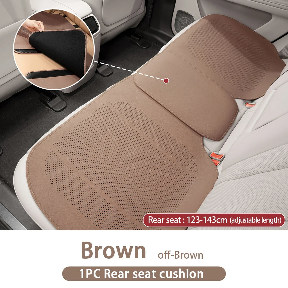 Car Seat Cushion Artificial Leather Breathable Four Seasons alternate view