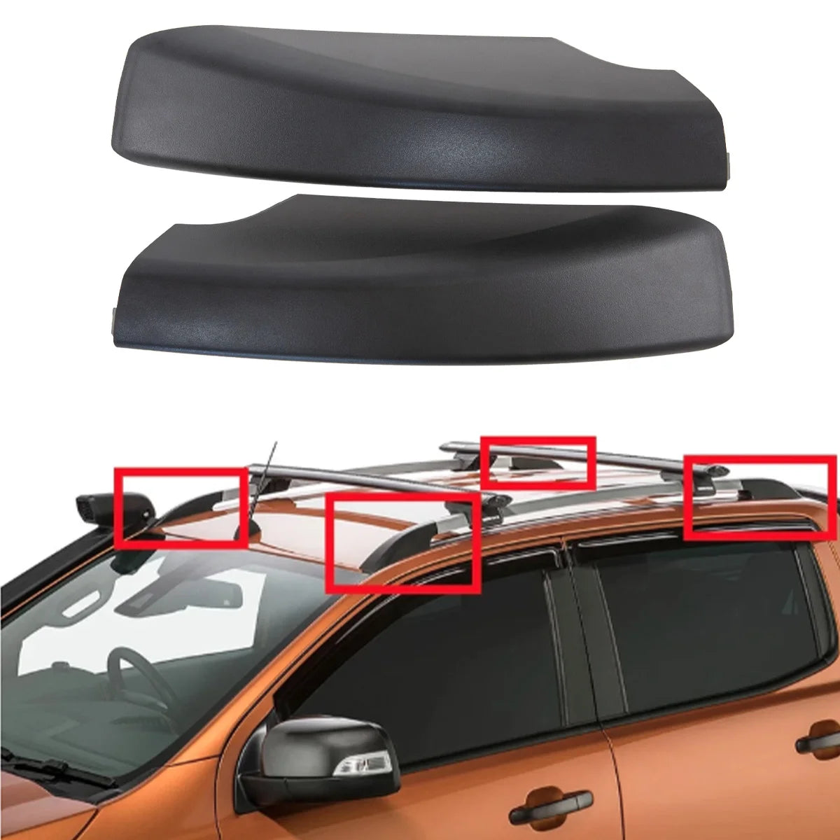 Ford Ranger T6 T7 Roof Rack Slat Cover Left or Right | OEM EB3Z-2155183-A Replacement