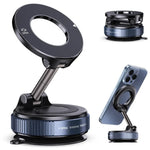 MagSafe Car Phone Mount, Ultra-Stable Magnetic Holder, 360° Rotation for IPhone Android Sleek Minima