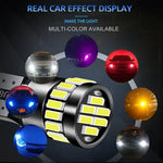 2x W5W T10 21SMD Led Bulbs Canbus Car Interior Light Bulbs Parking Position Lamp Map D close-up view
