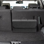1PC Dark Gray Car Felt Storage Box Car Storage Bag Enlarged and Thickened Soft Felt S lifestyle view