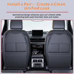 Backseat Car Organizer for Kids- Dual Pockets or Clear Tablet Window, Waterproof & Scrat detail view