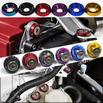 10 PCS M6 Car Modified Fasteners Fender Washer Bumper Engine Concave Screws Fender Was close-up view