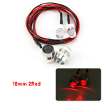 RC LED Light Kit Headlamps for 1/10 1/8 1/12 RC Car Truck Crawler Drift Car Headlig additional angle