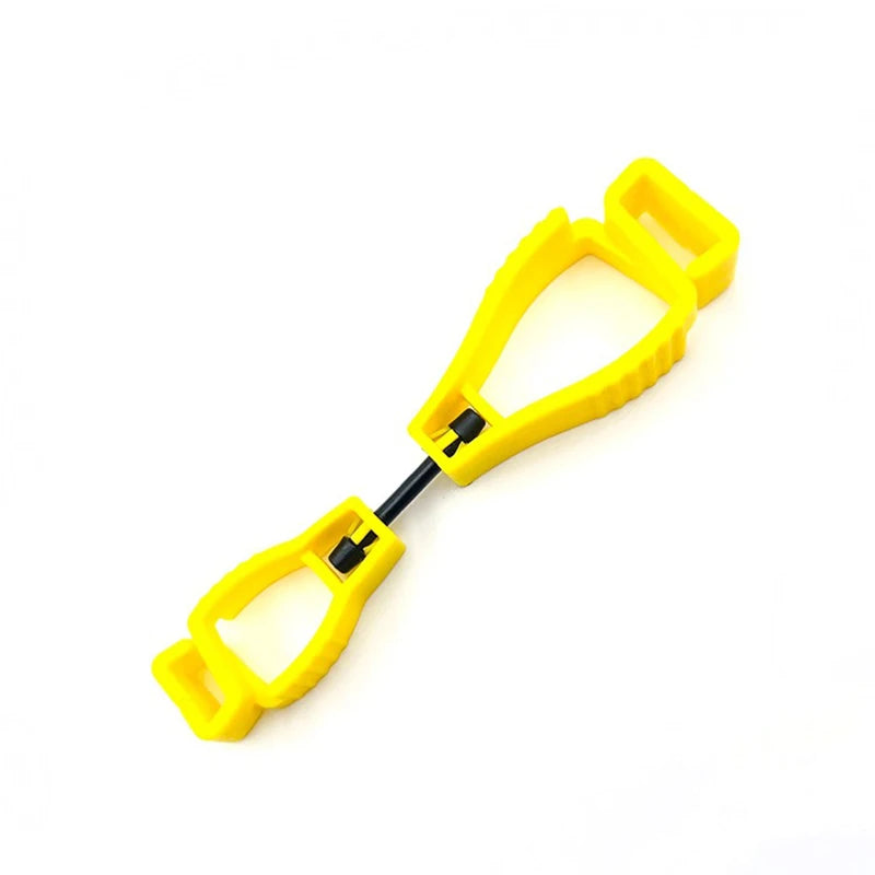 HOT Plastic Glove Clip Hanger Safety Glove Holder Working Gloves Clips Work Clamp Saf alternate view