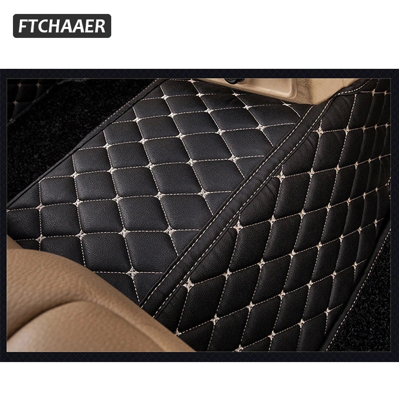 FTCHAAER Custom Car Floor Mats For Mazda CX3 CX-3 2015-2023 Auto Carpets Foot Coche Accessorie
