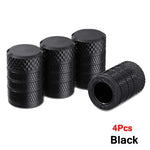Aluminum Tire Valve Caps 4/8/12 Pack | Corrosion Resistant Universal Stem Covers for alternate view