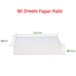 3Pcs Car Tissue Paper Refill With 90 Sheets Tissue In Side Per Pack For Car Tissue Box Refill For Vehicle Home Bathroom Usage