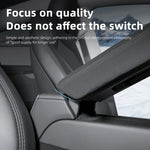 Car Center Console Armrest Pad For Tesla Model YL 2026 6 Seats Auto Central Armrest Box Cover Anti-Scratch Accessories