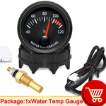 52mm Car Gauge Set | Water Temp Oil Temp Voltmeter Oil Pressure Boost Gauge detail view