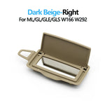 W166 W292 Car Sun Shade Visor Makeup Cosmetic Mirror Cover For Mercedes Benz ML GL GLE GLS Class ML300 ML350 ML400 GL350 GL400
