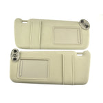 For 2007-2011 for Toyota Camry Hybrid Sun Visor Replacement Beige Driver Car Sun Shade With Makeup Mirror