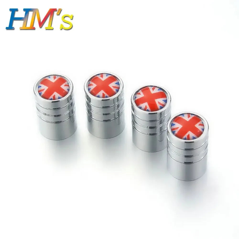 MINI Wheel Valve Caps Set of 4 | For Cooper S One JCW Countryman Clubman All Models detail view