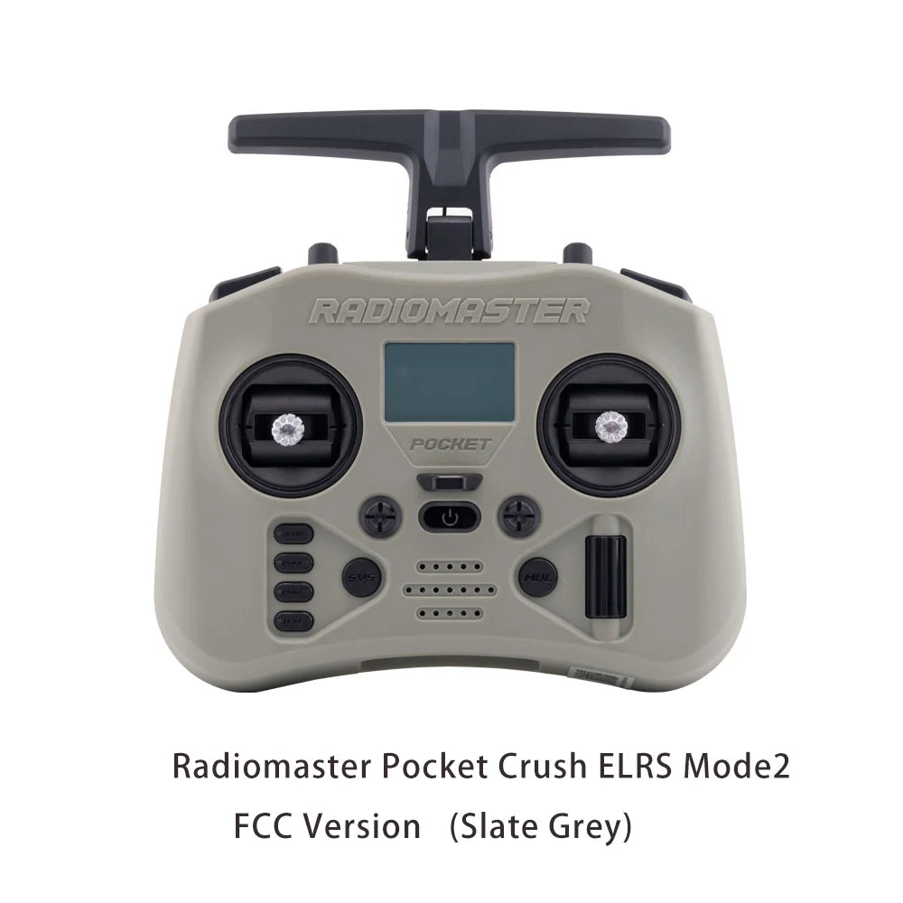 RadioMaster Pocket Crush Preinstalled EdgeTX ExpressLRS Hall Gimbal Transmitter Remote C detail view