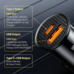 30W USB Car Charger Quick Charge 4.0 3.0 USB PD Fast Charging alternate view