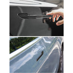 Tesla Model 3 Highland Model Y Juniper Door Handle Cover | ABS Carbon Fiber 4Pcs Set detail view