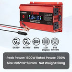 1500W/2000W/2600W DC12V to AC110V Portable Car Power Inverter Charger Converter Adapter US Socket Auto Accessories