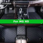 FTCHAAER Custom Car Floor Mats For MG HS Auto Carpets Foot Coche Accessorie