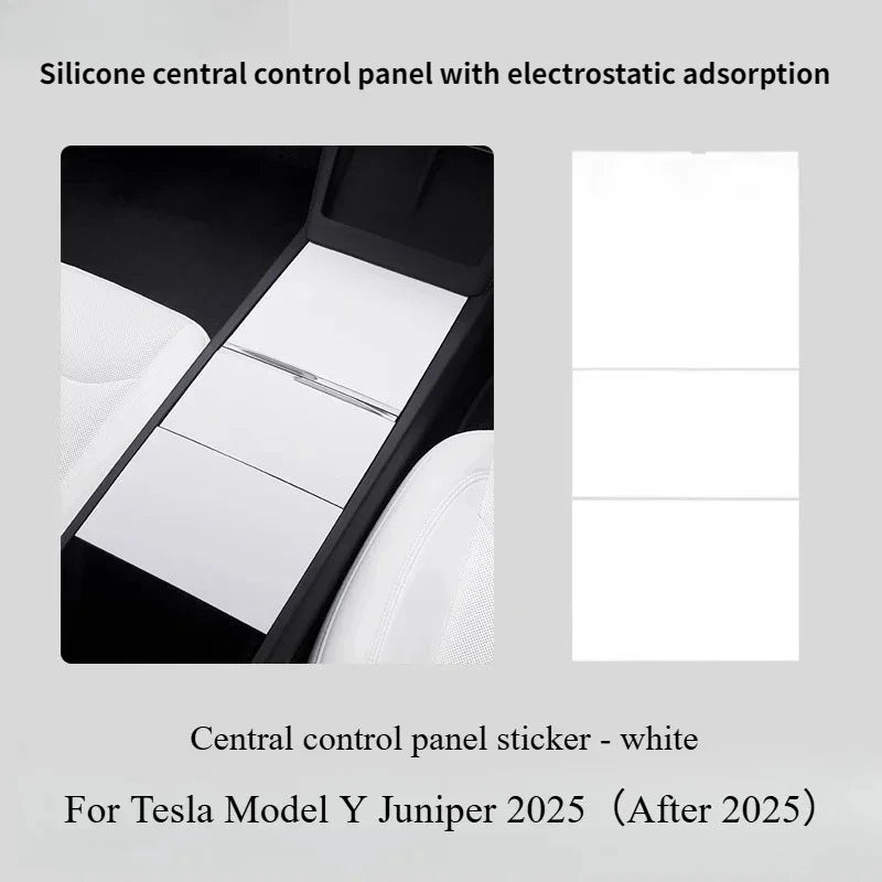 For Tesla Model Y Juniper 2025 Center Console Organizer Set | Interior Storage Accessori detail view
