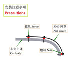 2pcs Metal Headlight Guard Lampshade for 1/14 Tamiya RC Truck Tipper BENZ Arocs 3363 3348 Car DIY Parts
