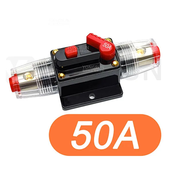 Circuit Breaker 20A to 300A Manual Reset for Car Audio System Waterproof Marine Cir additional angle