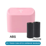 Car Trash Can (with Lid) Contains 60 (300) Garbage Bags, Small Car Trash Can, Leak-pr alternate view