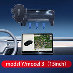 Car Phone Holder Mount For Tesla Model 3/Y/X/S Highland Juniper Screen Display Fix Base Stand Auto Interior Accessory  Dashboard