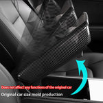 Car Center Console Armrest Pad For Tesla Model Y Juniper 2025+ ABS Hard Shell Cover Auto Central Armrest Box Cover Accessories