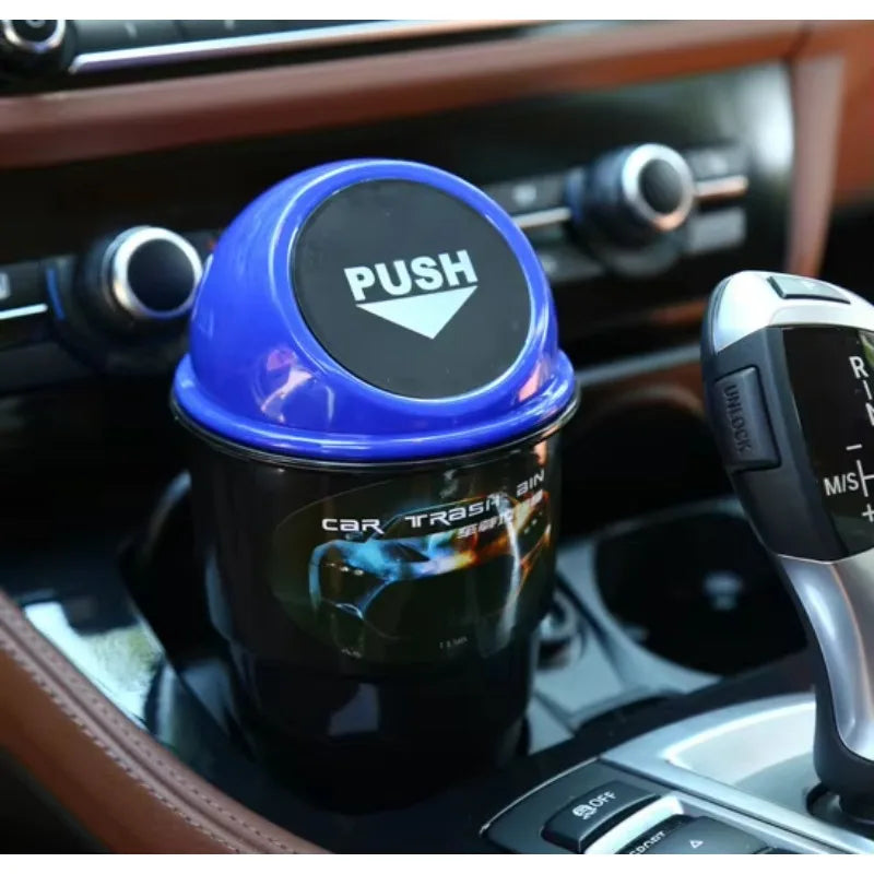 Car Cup Holder Trash Can Storage Bucket additional angle