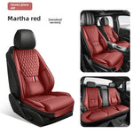 Universal Ergonomic Car Seat Cover Built-in 6cm Lumbar Support and Leg Bolster Breatha close-up view