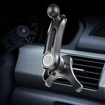 17mm Ball Head Base Car Air Vent Clip Replace for Magnetic Car Phone Holder Dashboard close-up view