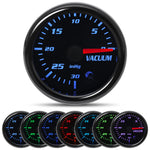 2'' 52mm 7 Color Car Gauge Set | Multi-Function 12V Gauge with Digital and Analog Dis alternate view