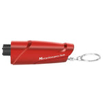 Car Emergency Hammer Keychain Window Breaker Seat Belt Cutter detail view