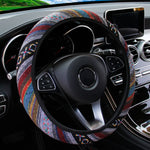 Linen Steering Wheel Cover Fits 14.5-15 Inches