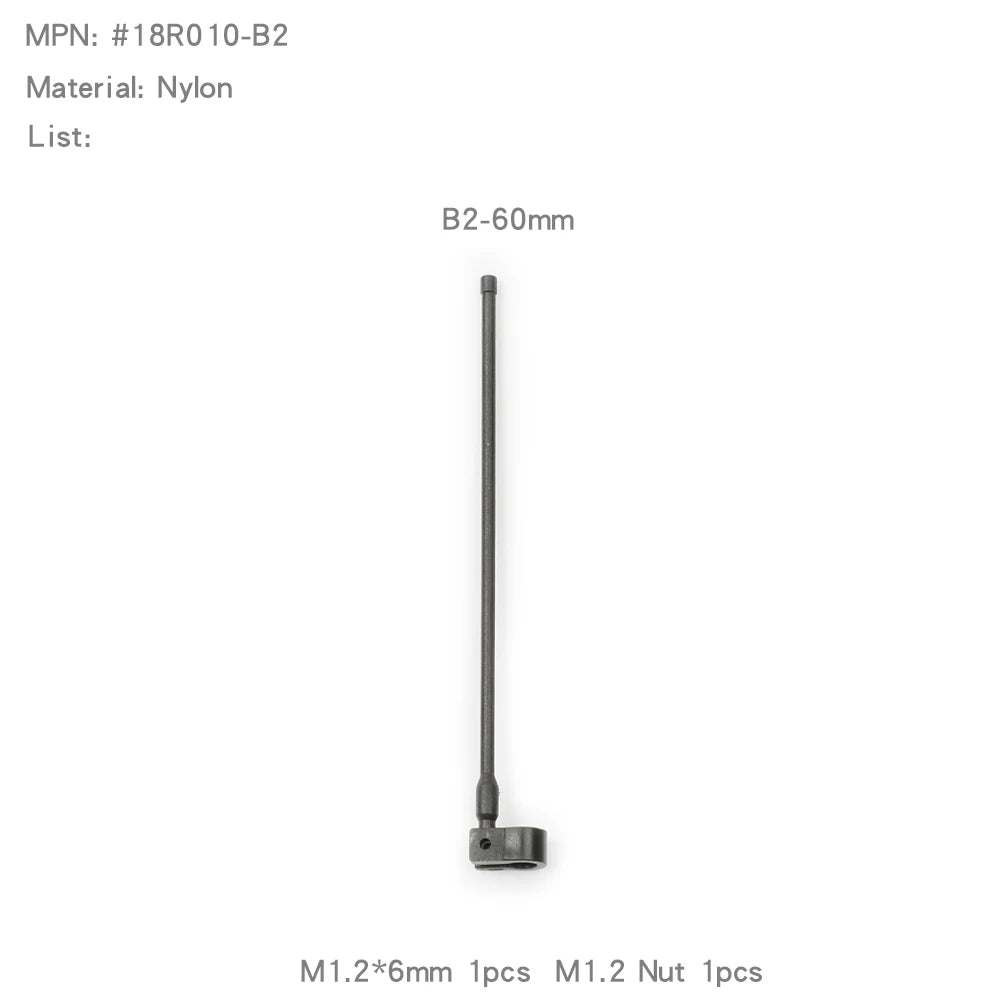 RCDream Simulated Antenna Aerial Decoration Signal Pole for 1/12 1/18 1/10 1/8 RC Car close-up view