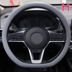 Silicone Steering Wheel Cover Soft Non-Slip additional angle
