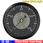 Retro Classic 52mm Gauge Set | Oil Pressure Voltmeter Fuel Water Temp for Car Boat 12V24 detail view