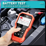 VDIAGTOOL BT500 9-24V Car Battery Tester 5-3000 CCA Automotive Alternator Tester Auto Battery Analyzer Charging Cranking Tester