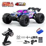 1/16 Off-Road 4WD Remote Control Car with LED Headlight detail view