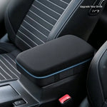 Universal Car Armrest Cushion Cover Soft Pads Center Console Arm Rest Protector Anti-Scratch Comfort Auto Interior Accessories