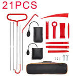 21/29PCS Car Door Repair Tool Kit Inflatable Air Wedge Pump Auto Window Door Open Too lifestyle view