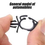 5-20PCS Car Wiring Harness Fastener Multifunction Cable Fixed Buckle Cable Ties Manager Route Cable Clamp Fixed Retainer Clip