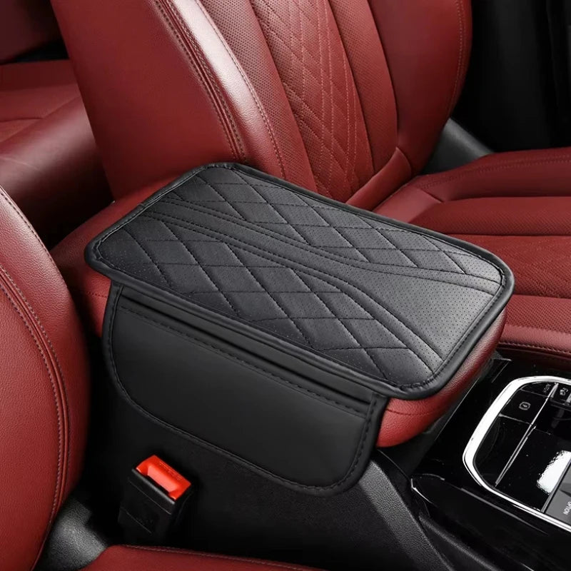 Leather Car Armrest Storage Bag Center Console Organizer alternate view