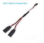 RC Servo Extension Wire Cable Futaba JR Male to Female alternate view