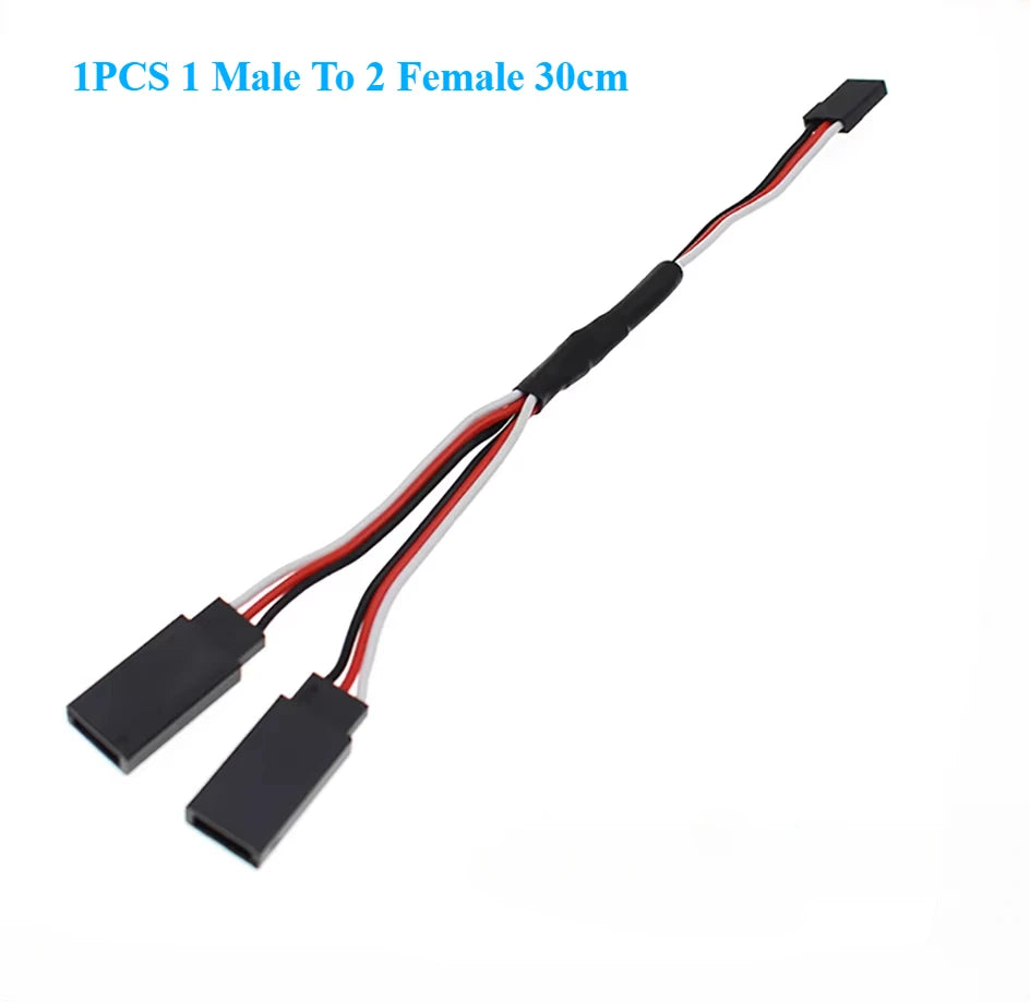 RC Servo Extension Wire Cable Futaba JR Male to Female alternate view